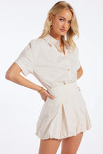 Palma Poplin Top