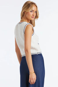 Luxe Crochet Sweater Vest