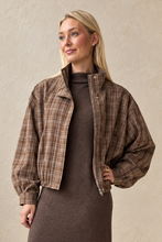 Cooper Jacket – Brown Plaid