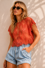 Lunar Ash Lace Top