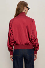 SATIN TRACK JACKET