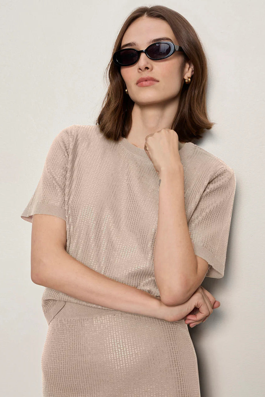 SPARKLE SEQUIN SWEATER