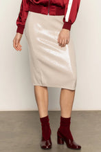 SPARKLE SEQUIN PENCIL SKIRT