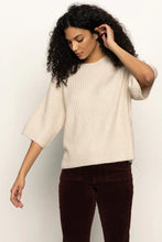 RIBBED SWEATER TEE