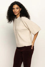 RIBBED SWEATER TEE