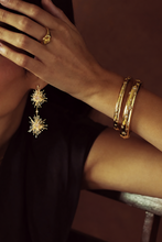 Anabel Aram Celeste Medium Bangle, worn styling view