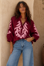 Bordeaux Blouse