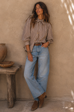 Maple Gingham Blouse