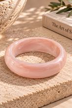 Resin Statement Cuff Bracelet, Pink