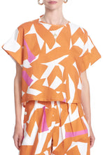 camel print bella top clc