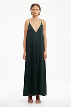 Front view of the Abbey Trapeze Maxi Dress