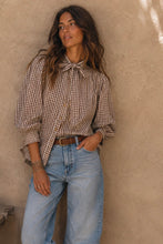 Maple Gingham Blouse