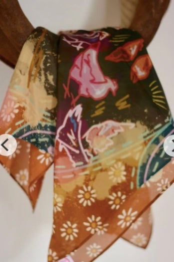 Silas Silk Wild Rag Scarf