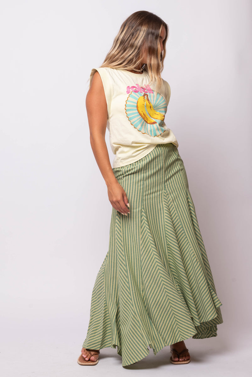 Seafoam Swing Skirt