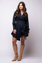 Prudence Surplice Mini Dress