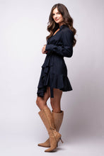 Prudence Surplice Mini Dress