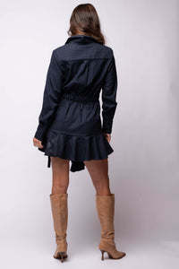 Prudence Surplice Mini Dress