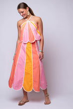 Sunset Petal Halter Top