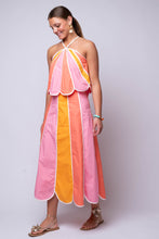 Sunset Petal Halter Top