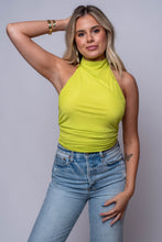 Citrus Halter Top