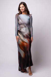 Sofiya Long Sleeve Maxi