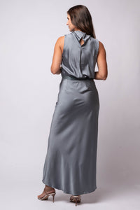 BIAS CUT SLIP SKIRT
