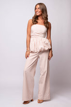 striped high waist pants