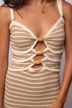Kiss of Capri Stripe Midi