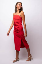 NAOMI STRAPLESS DRESS