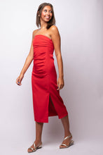 NAOMI STRAPLESS DRESS