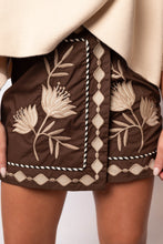 Embroidered skirt