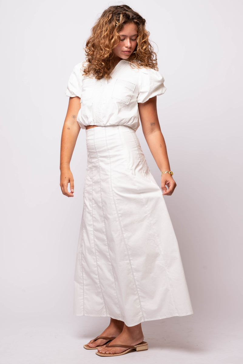 Clean Slate Maxi Skirt
