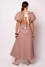 Misha Poplin Puff Sleeve Maxi