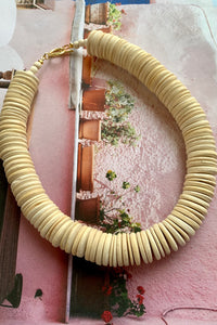 White Coconut Shell Necklace