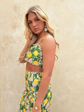 Floral Crop Top And Skirt Set