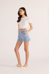 Oliver Denim Panel Short