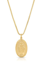 gold-filled mary pendant joy dravecky