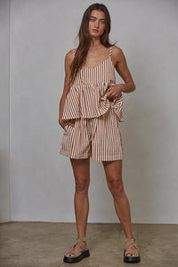 Ellah Striped Shorts