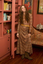 Olive Skirt, Chestnut Multi