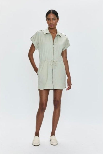 Meg Zip Front Dress
