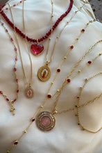 Bezel Gemstone Lariat