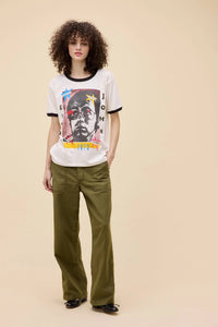 Elton John 1973 Pop Art Oversized Ringer Tee