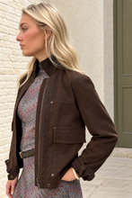 Brown Suede Free People Jacket
