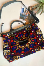 geometric pattern weekender cleobella 