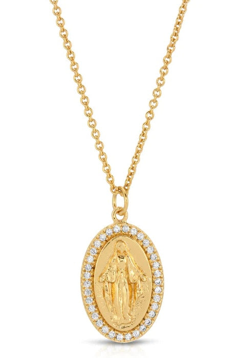 saint mary necklace joy travecky