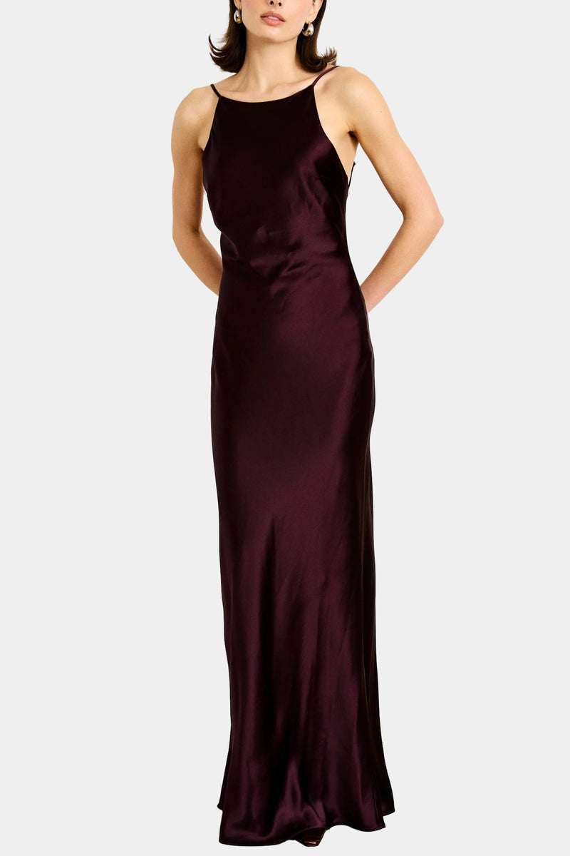 Model wearing the Petrea Dress from Line and Dot