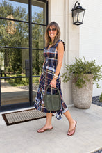 The Kensington Plaid Maxi Dress