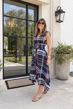 The Kensington Plaid Maxi Dress