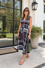 The Kensington Plaid Maxi Dress