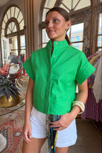 The Harper Boxy Top - Green